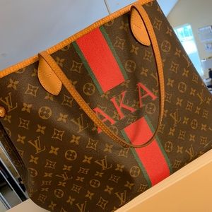 Lous Vuitton Custom Neverfull GM